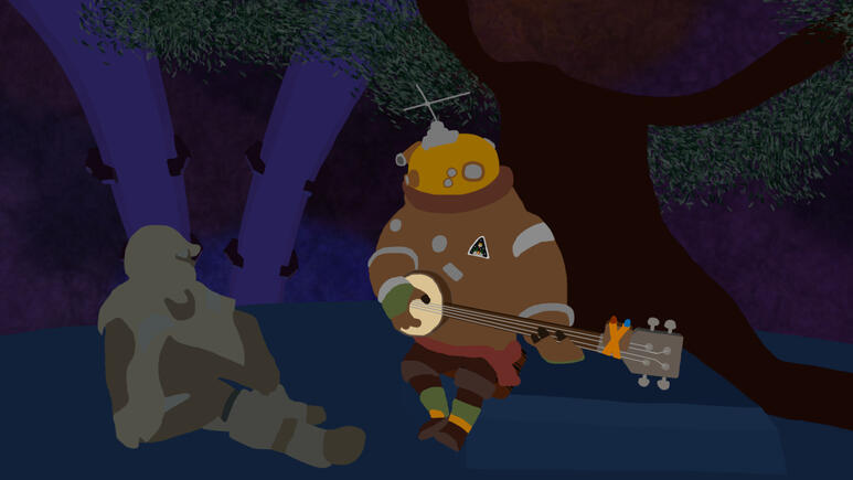 Travelers (Virtuoso) A crossover piece between two of my favorite games, Warframe and Outer Wilds! Inspired by when Outer Wilds got mentioned on an official Warframe stream.